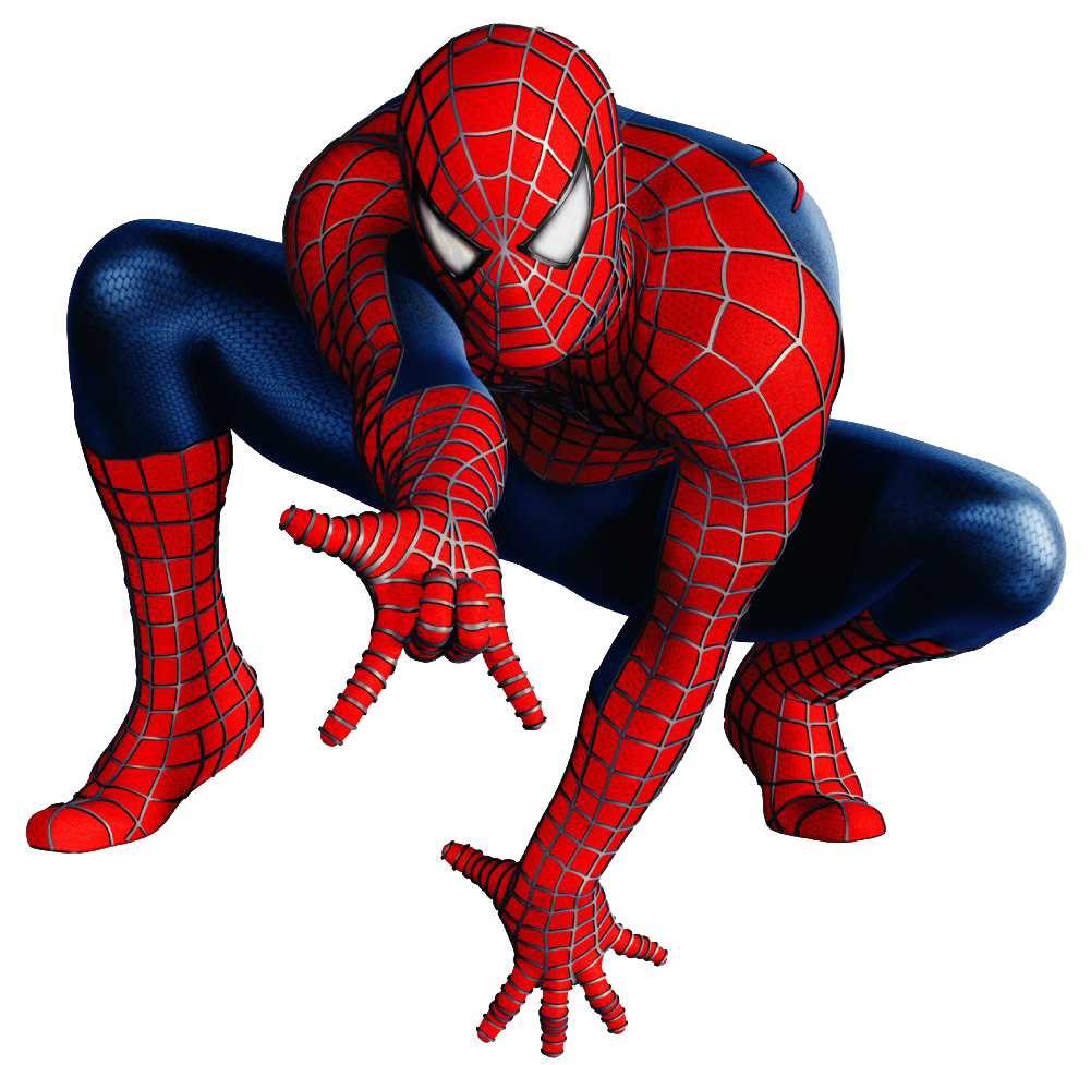 clipart spiderman png