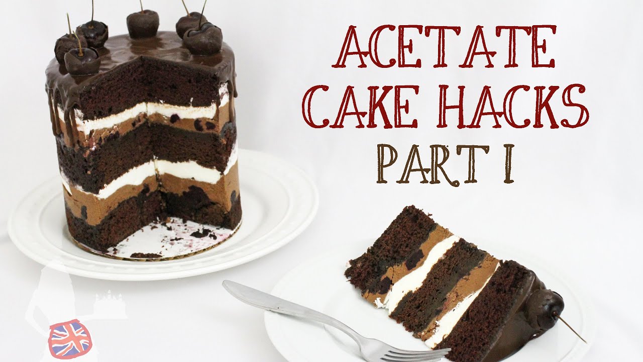 acetate for cakes