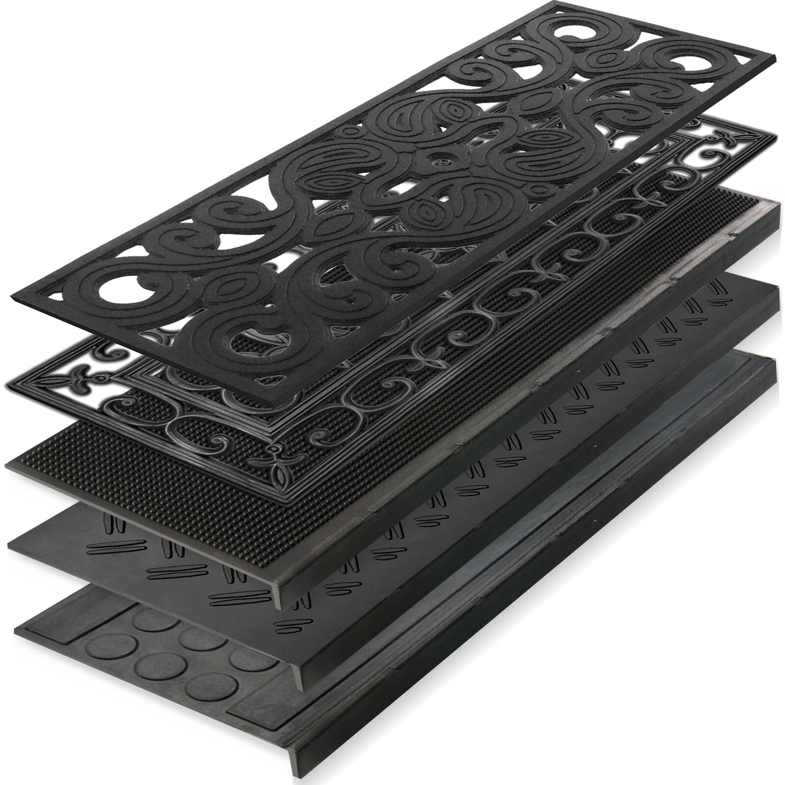 rubber treads for outdoor steps