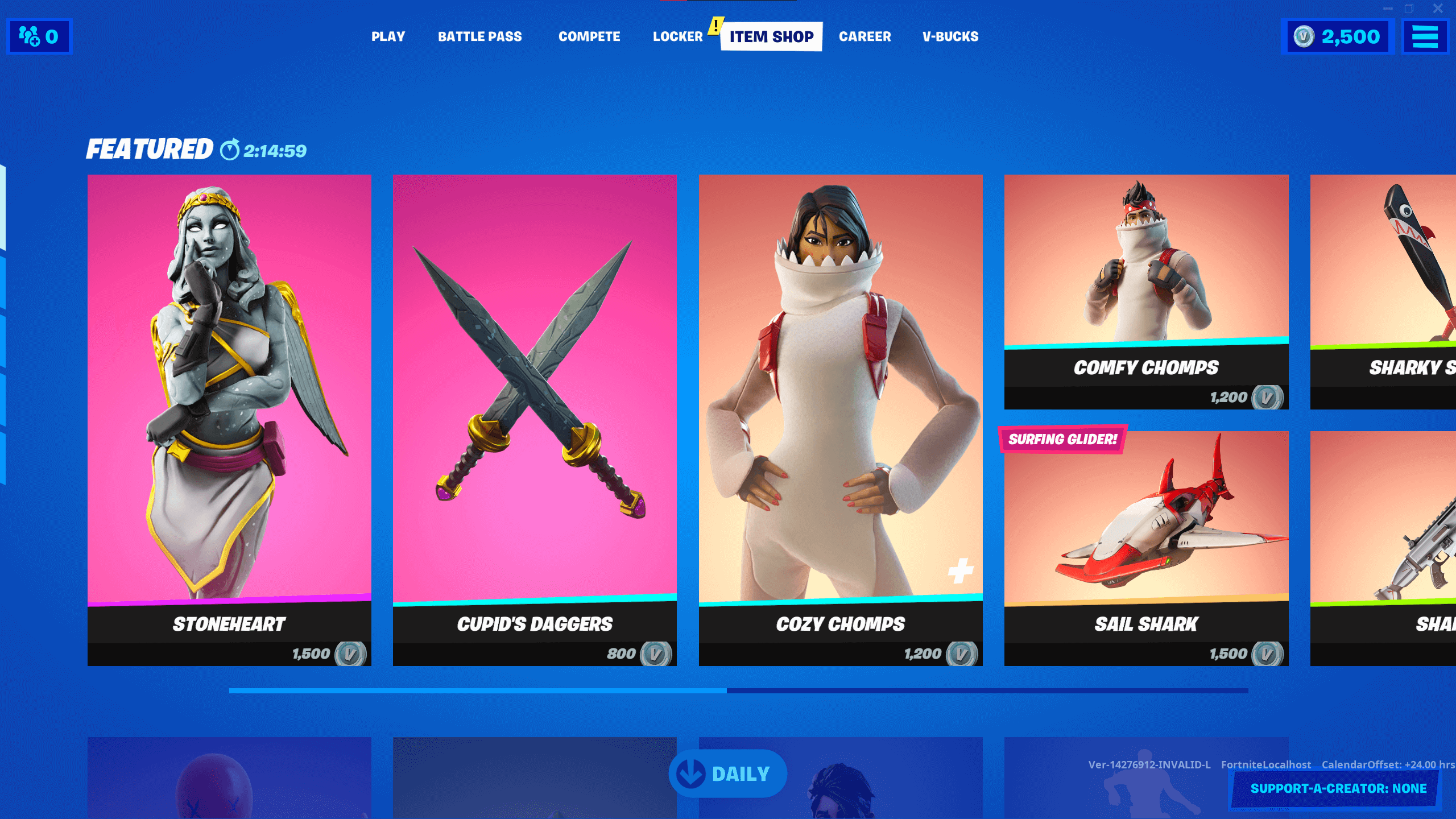 new fortnite item shop