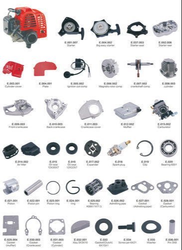 grass cutting machine parts