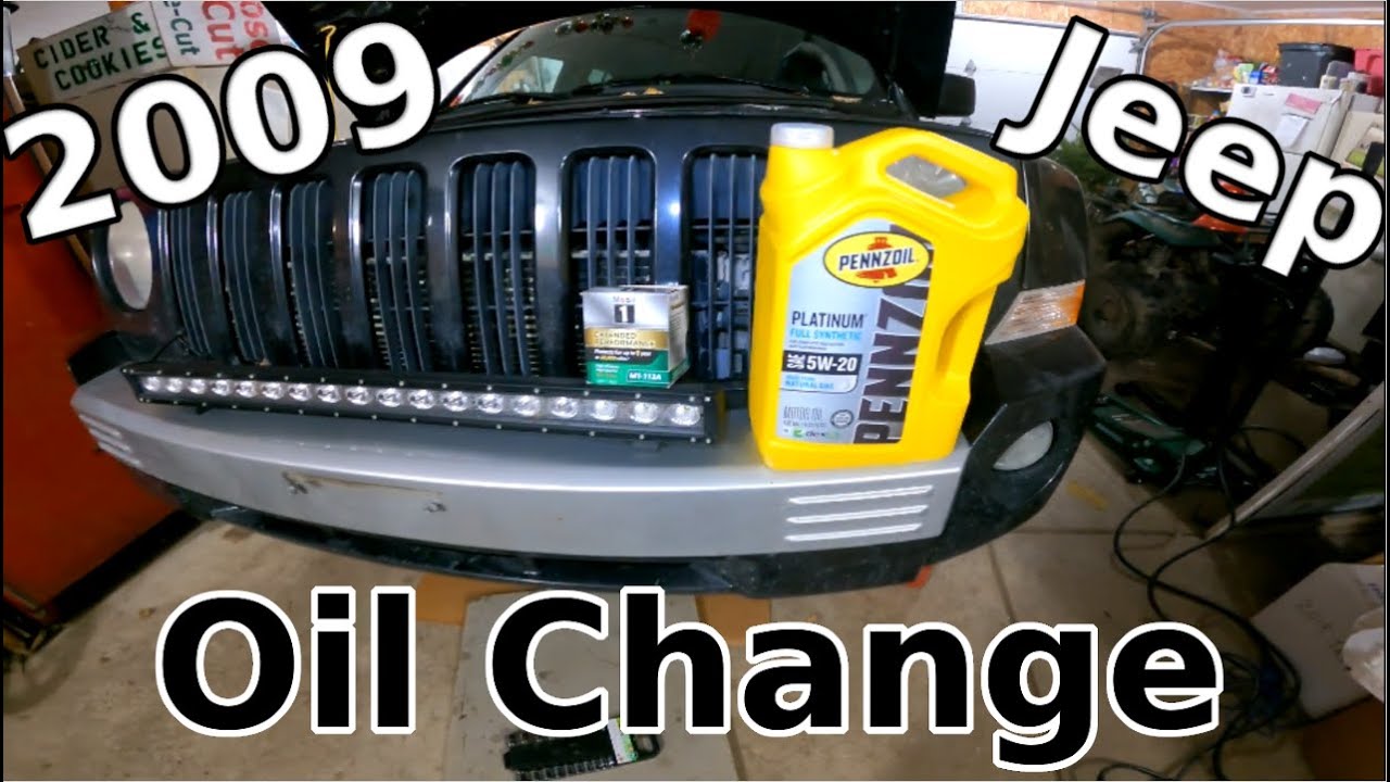 jeep patriot oil change