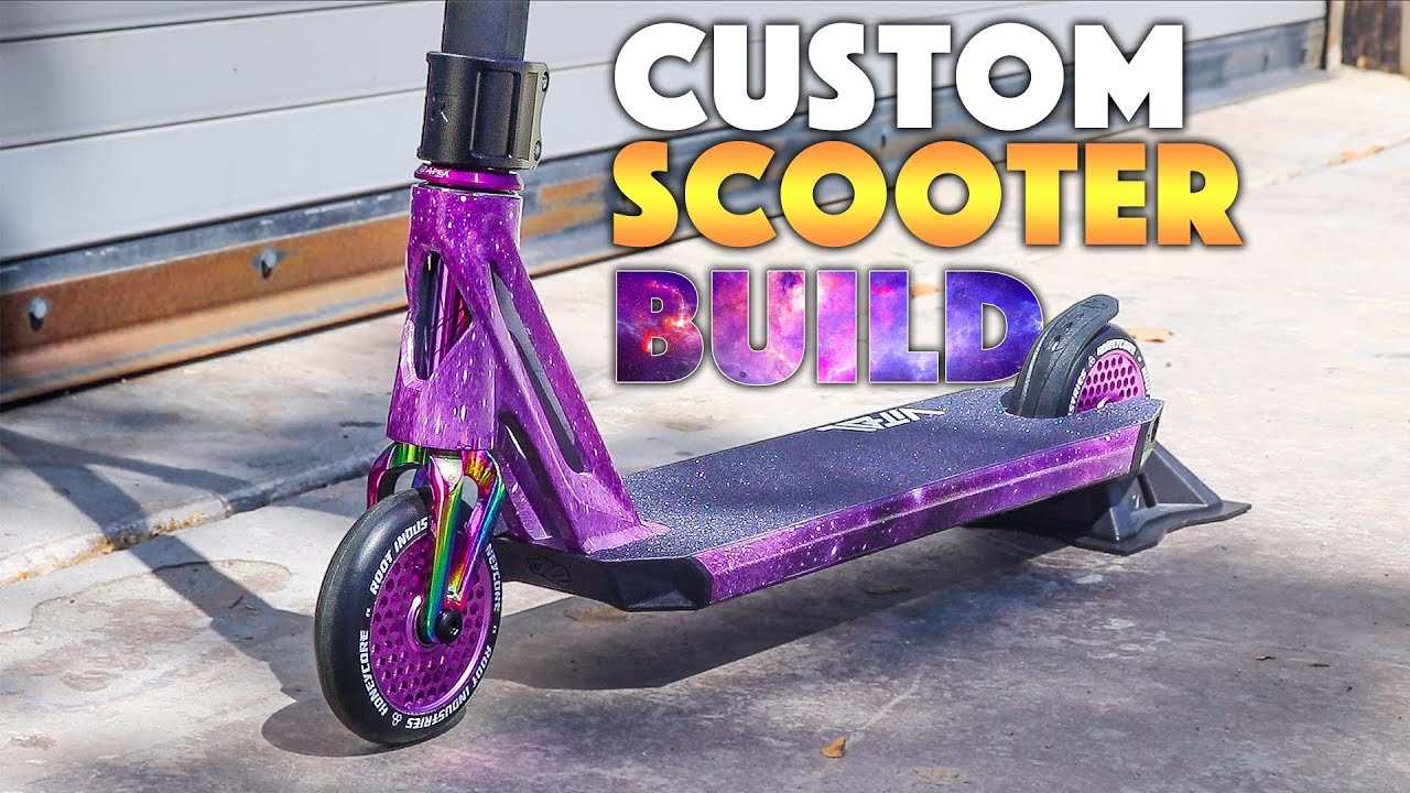 custom scooter build