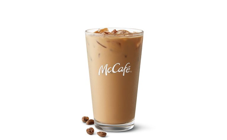 large mcdonalds iced coffee calories