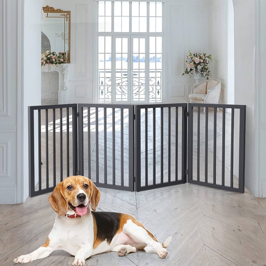 pawz wooden pet gate