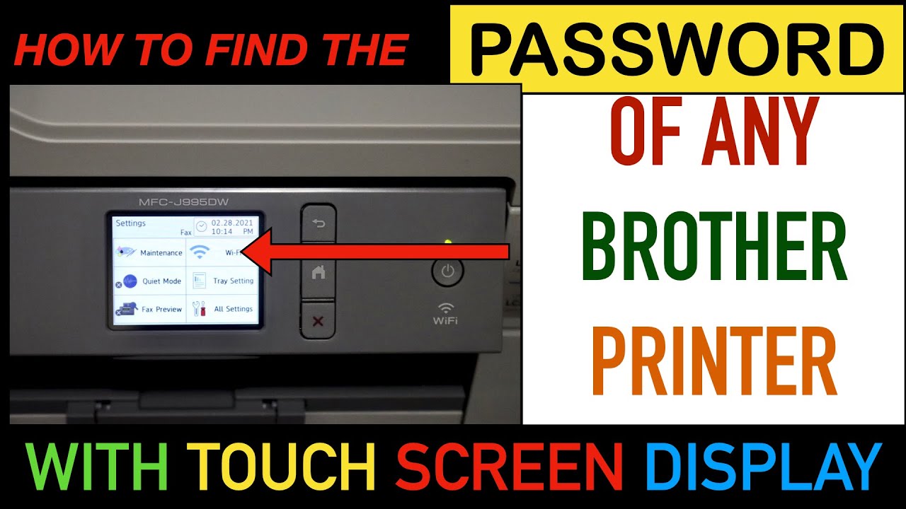 brother printer default password