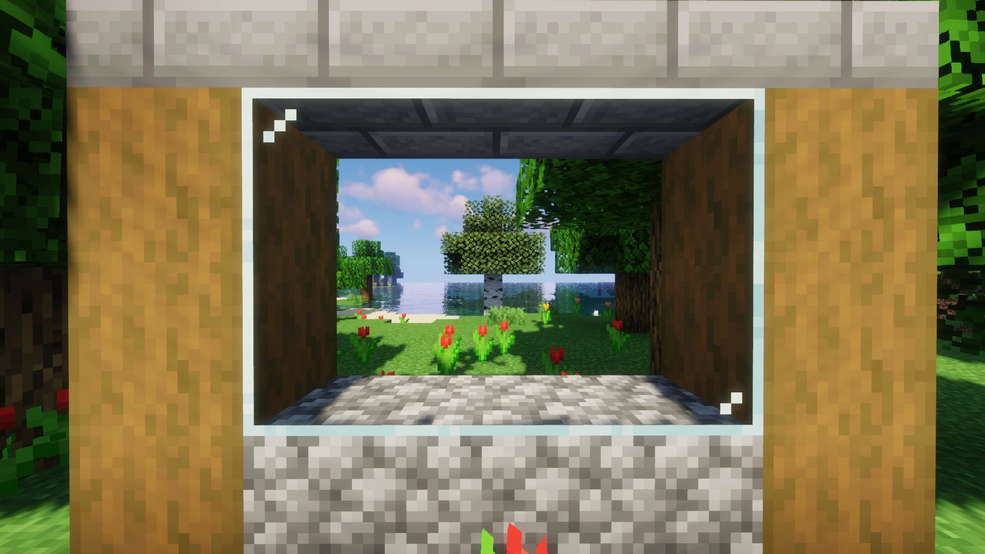 connected glass texture pack