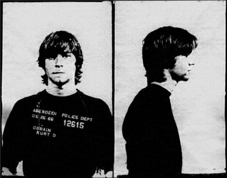 kurt cobain mugshot