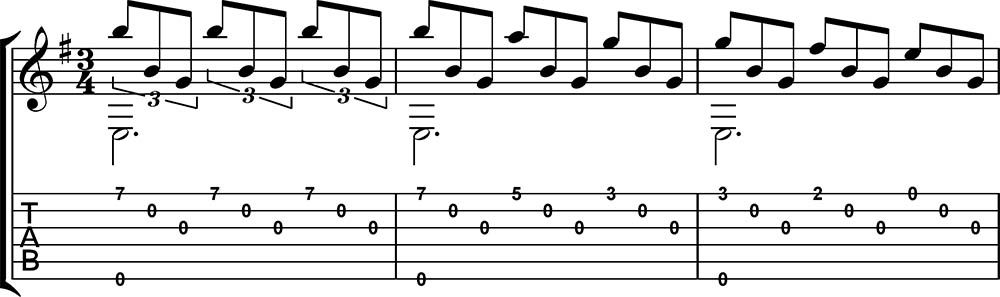 romance anonimo guitarra tab pdf