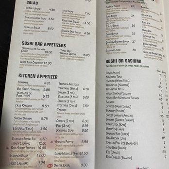 umami bellevue menu