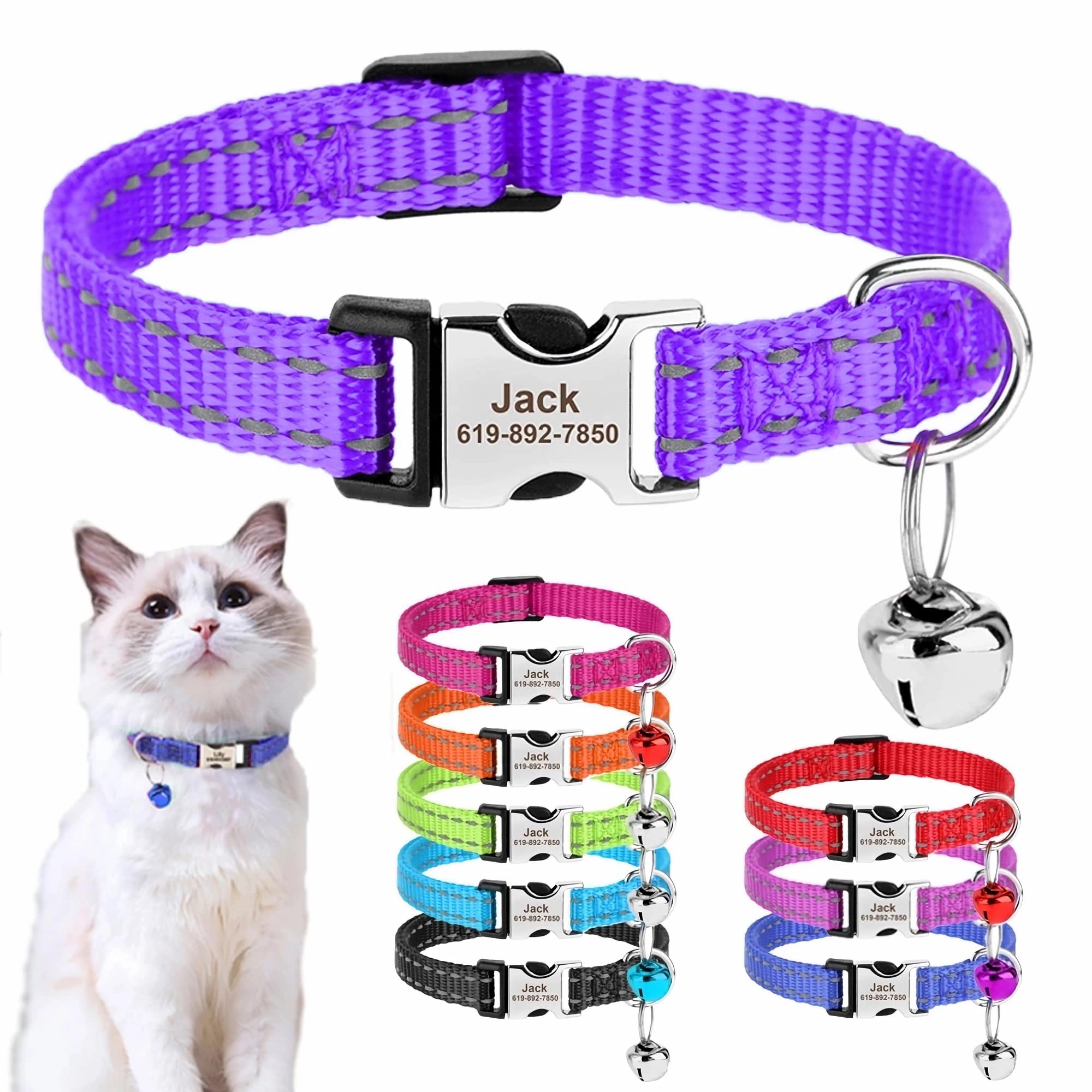 personalised cat collars