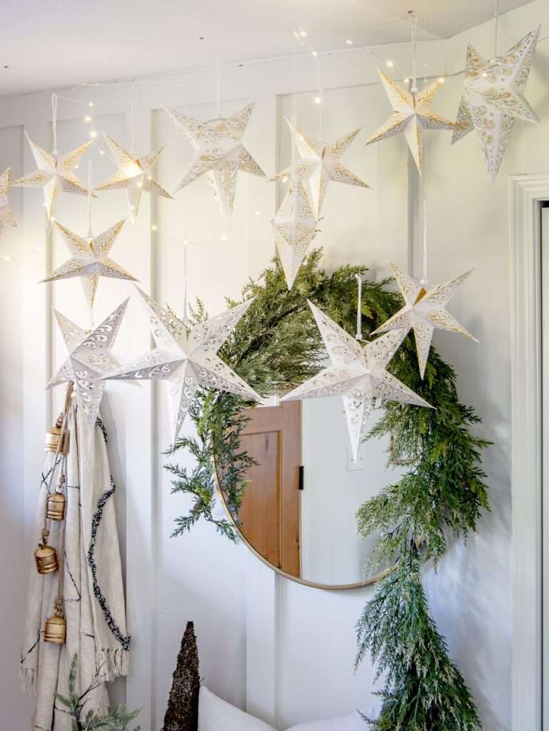 hanging christmas stars