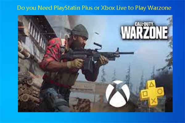 does warzone need playstation plus