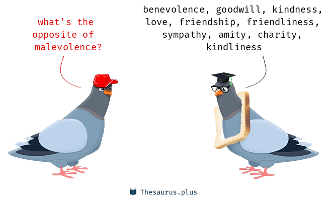 malevolent antonym