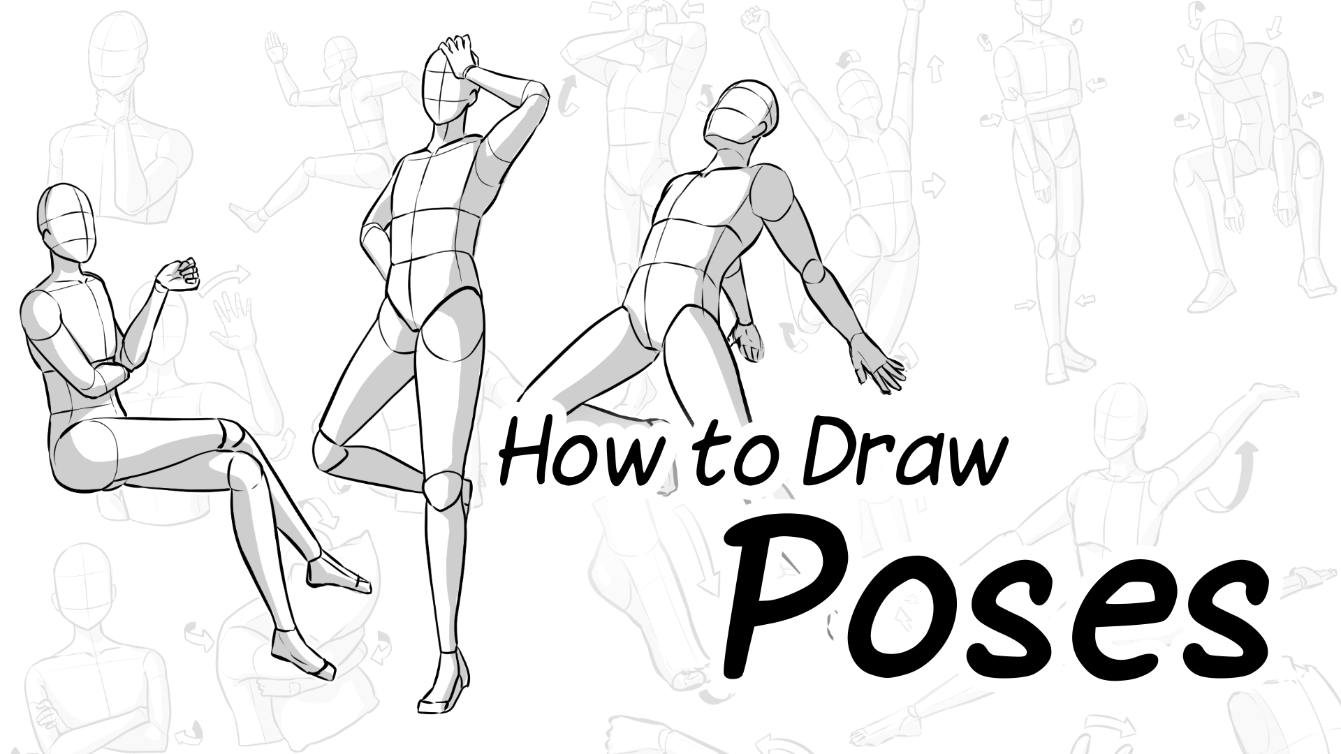 cool poses to draw
