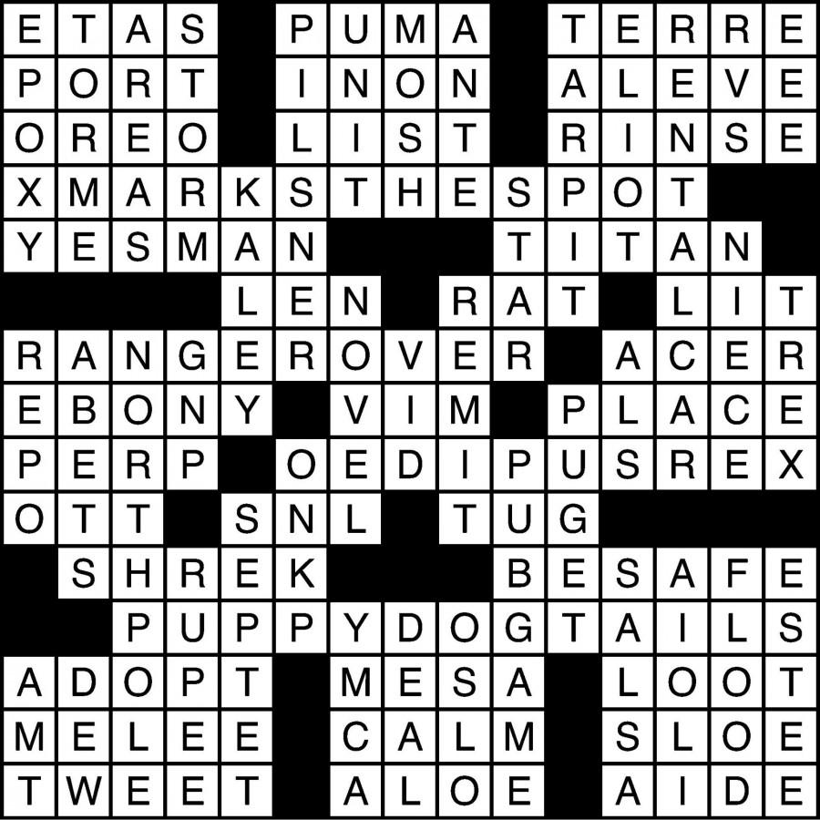 yes man crossword