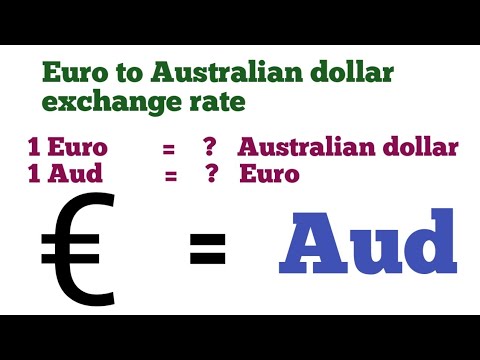 convert euros to australian dollars