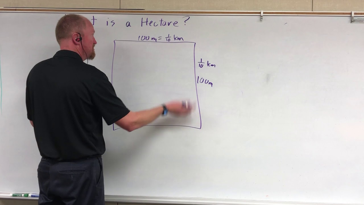 convert sq km to ha