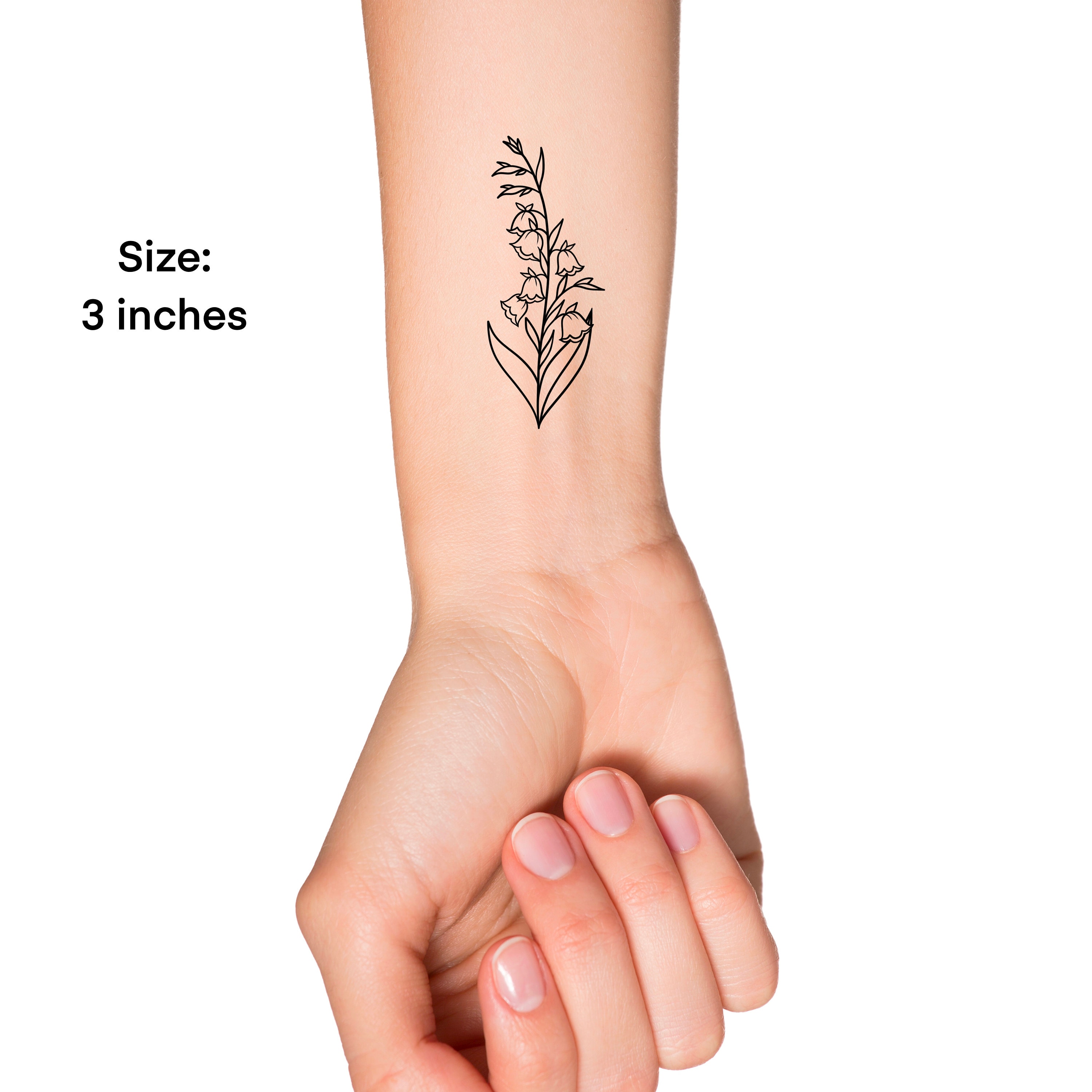 may birth flower tattoo