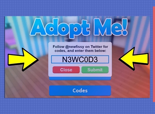 codes for adopt me