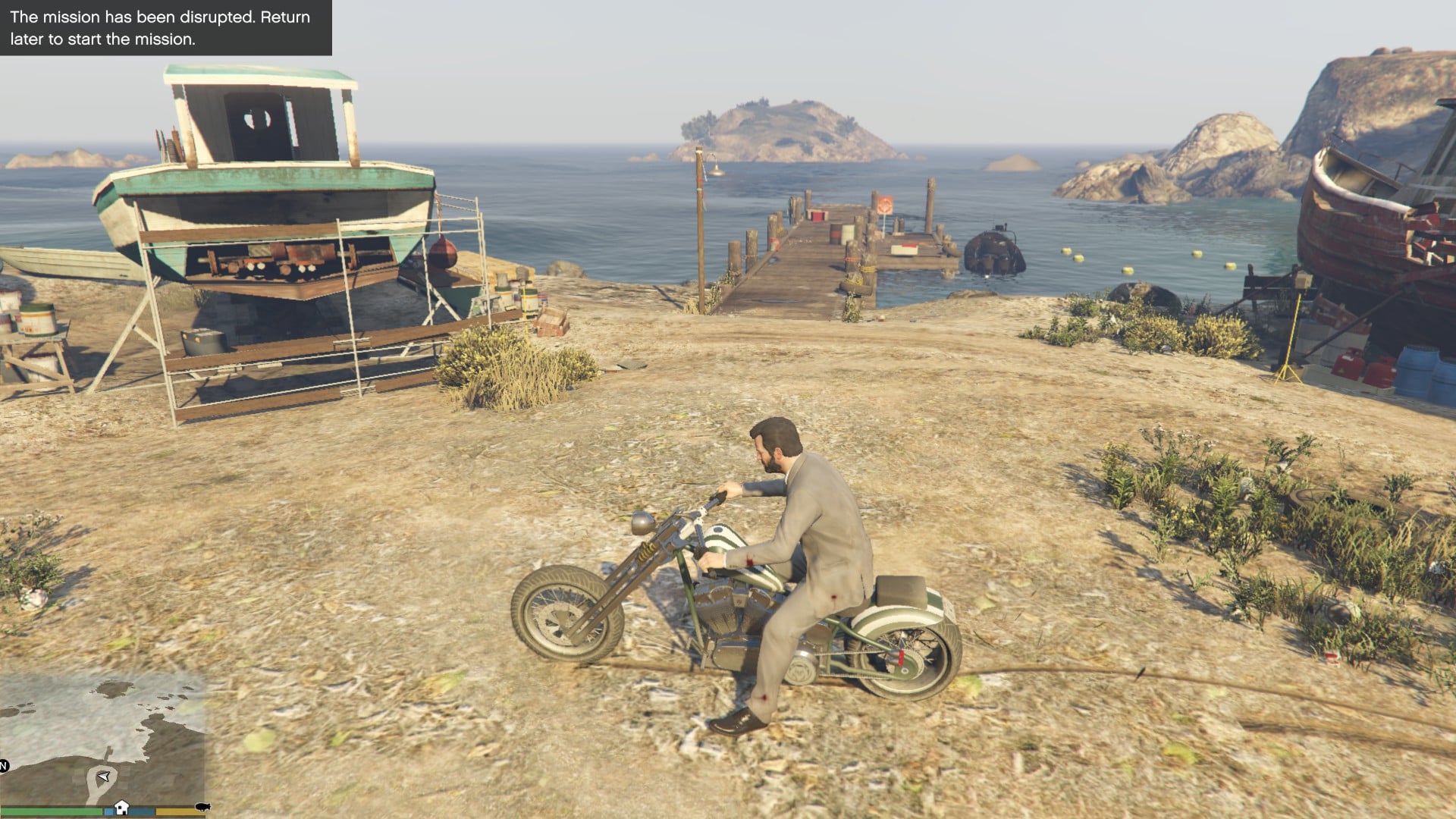 gta 5 mission disrupted