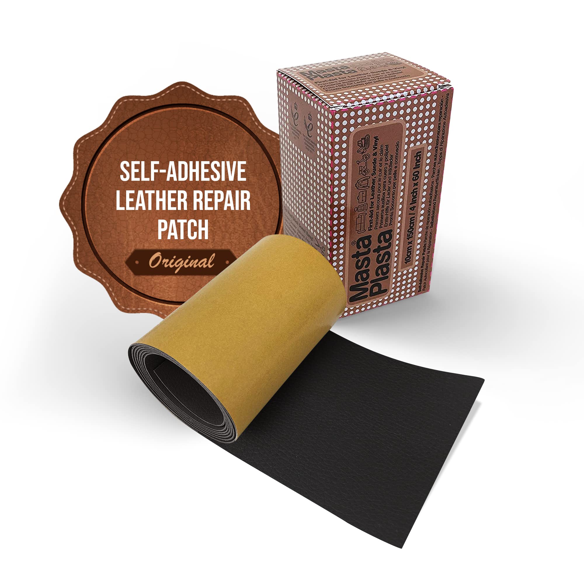 self-adhesive leather repair patch