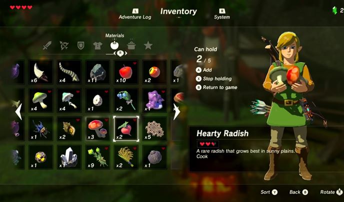 botw good recipes