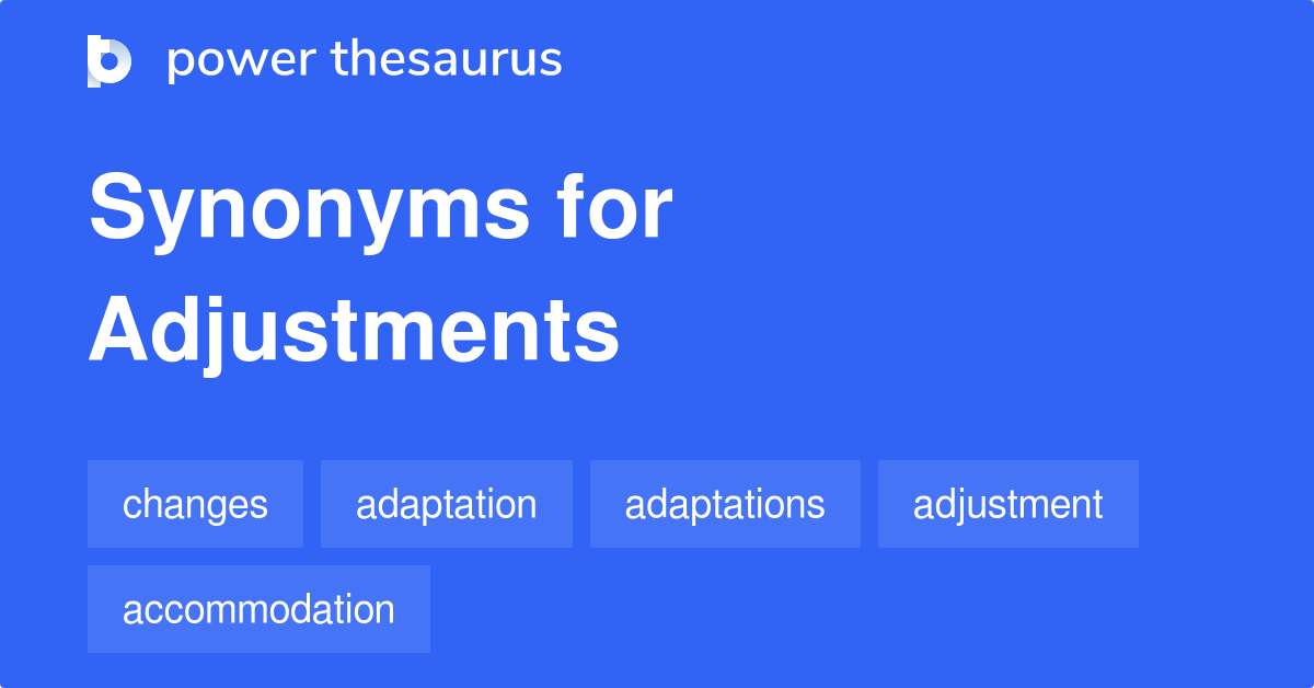 adapt thesaurus
