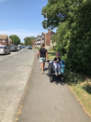 garden trolley wickes