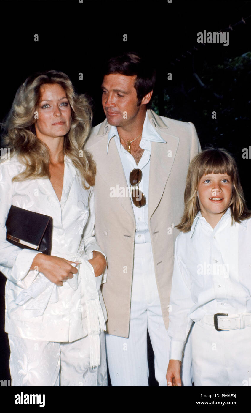 did farrah fawcett and lee majors have a baby
