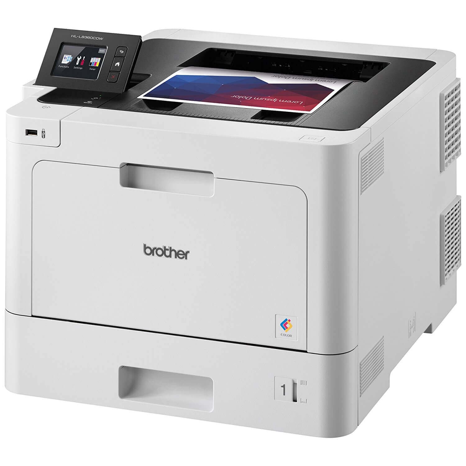 brother color toner printer