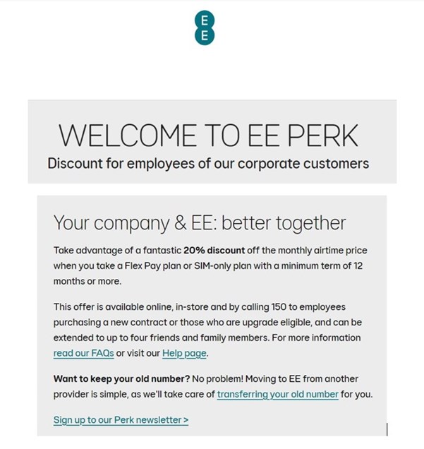 ee perk