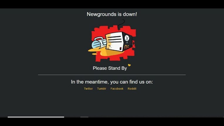 newgrounds is down