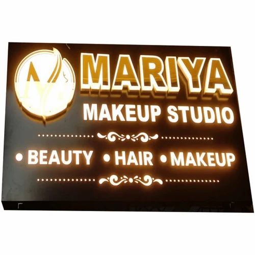 beauty parlour sign board