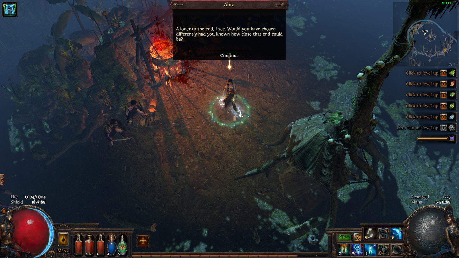 path of exile bandit quest