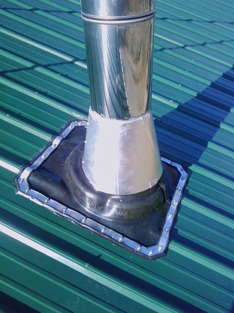 metal roof chimney flashing kit