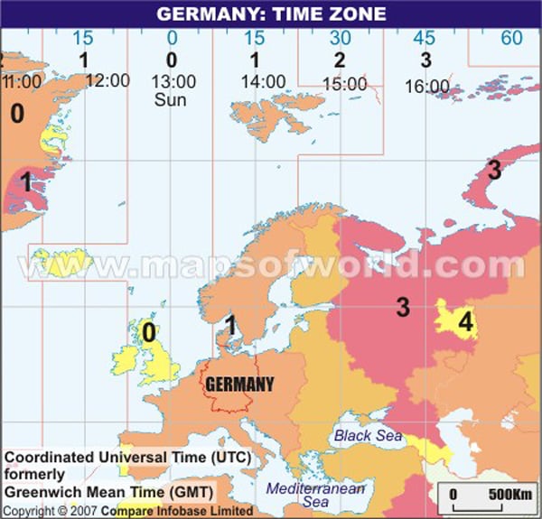 what time zone is germany