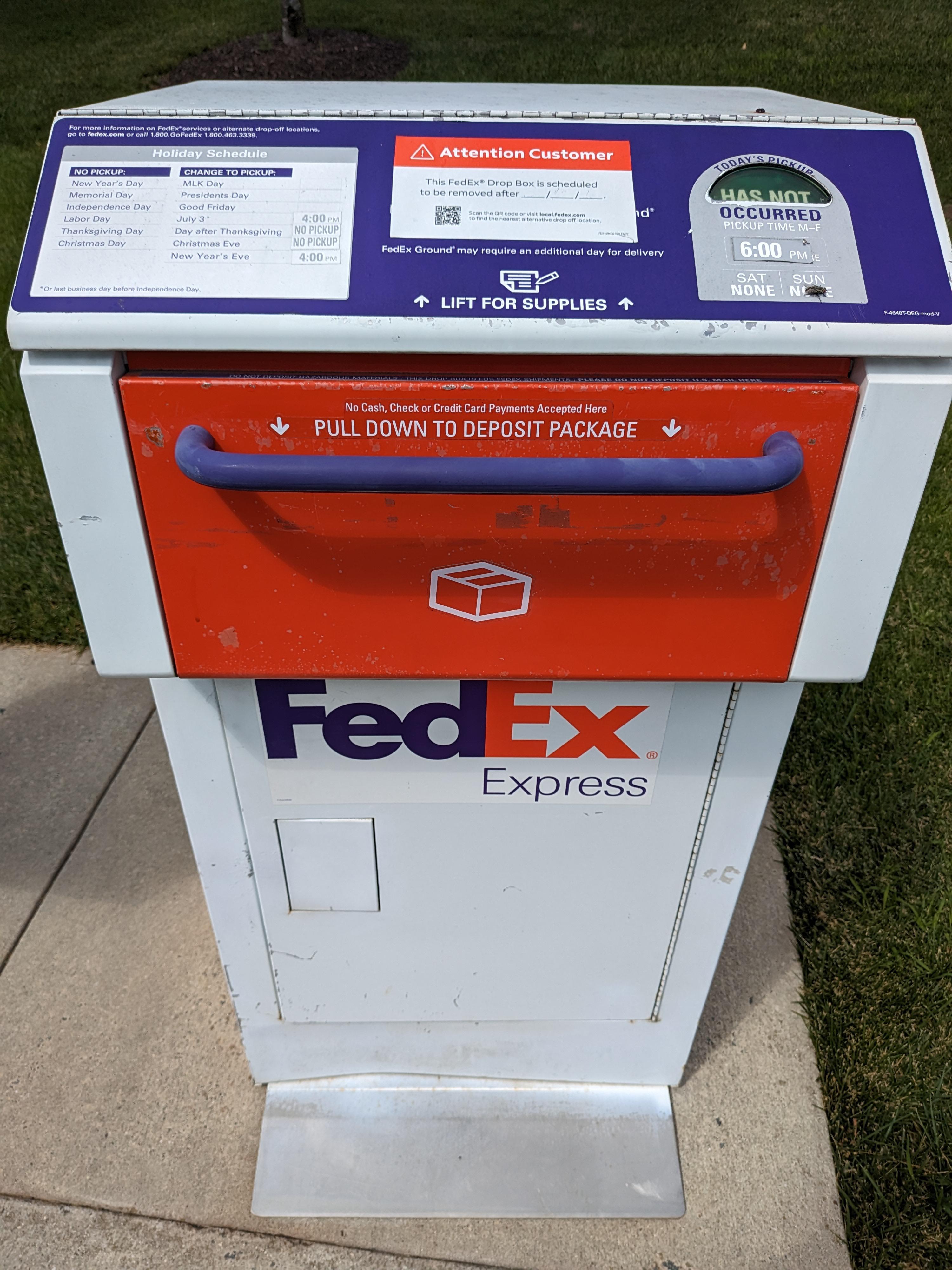 fedex drop off locations