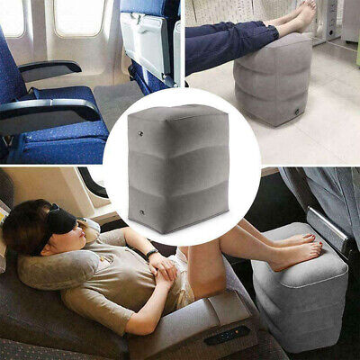 inflatable footrest for plane