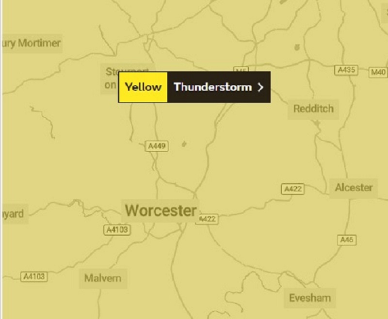 met office redditch