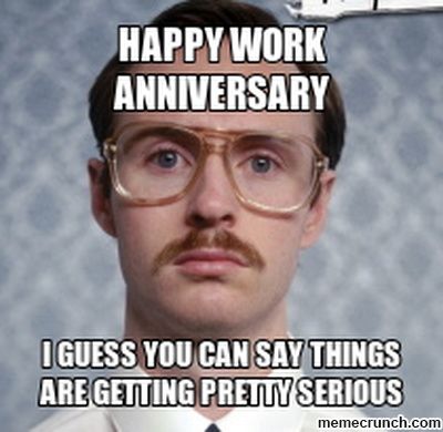 happy work anniversary funny
