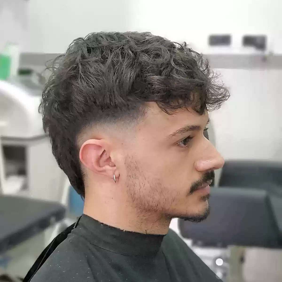 mid taper textured fringe