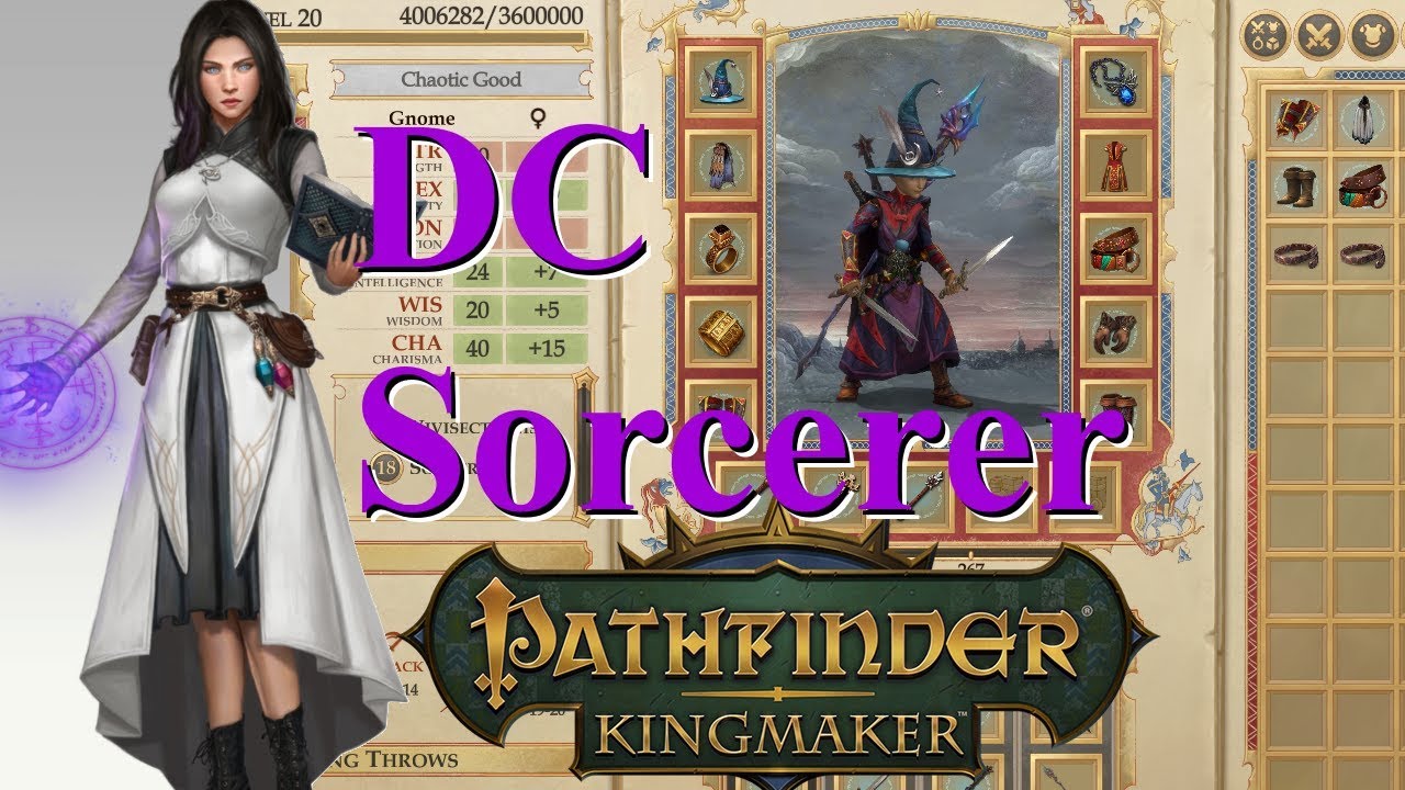 pathfinder kingmaker sorcerer build