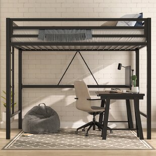 twin xl lofted bed