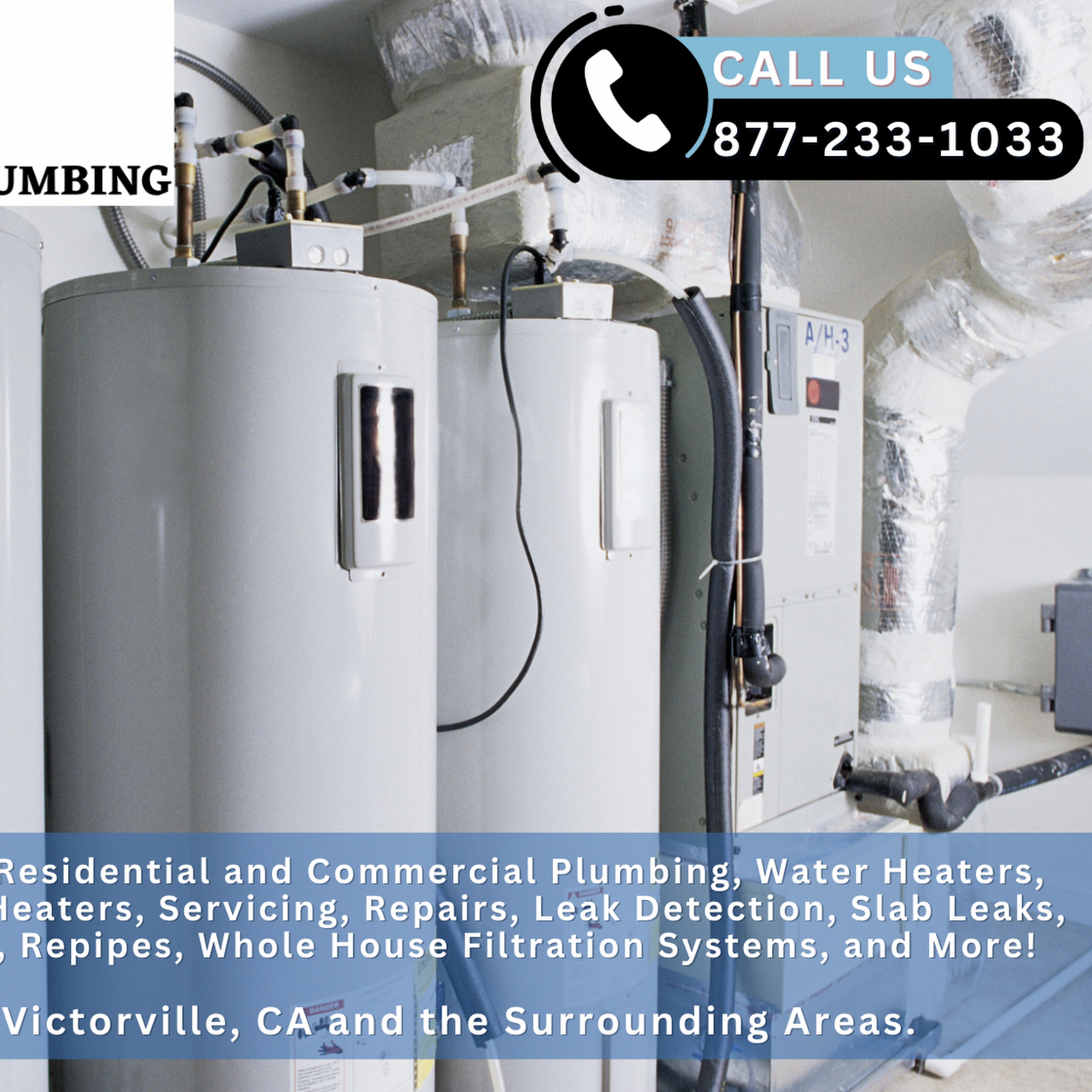 plumbers in victorville ca