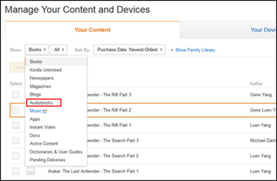 audible family sharing