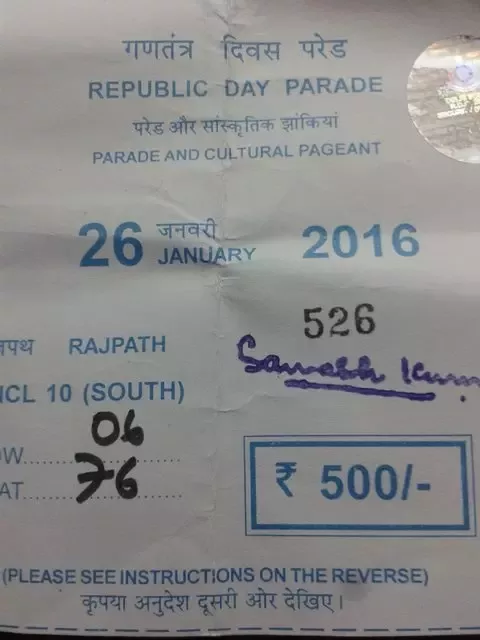 26 january parade tickets 2022