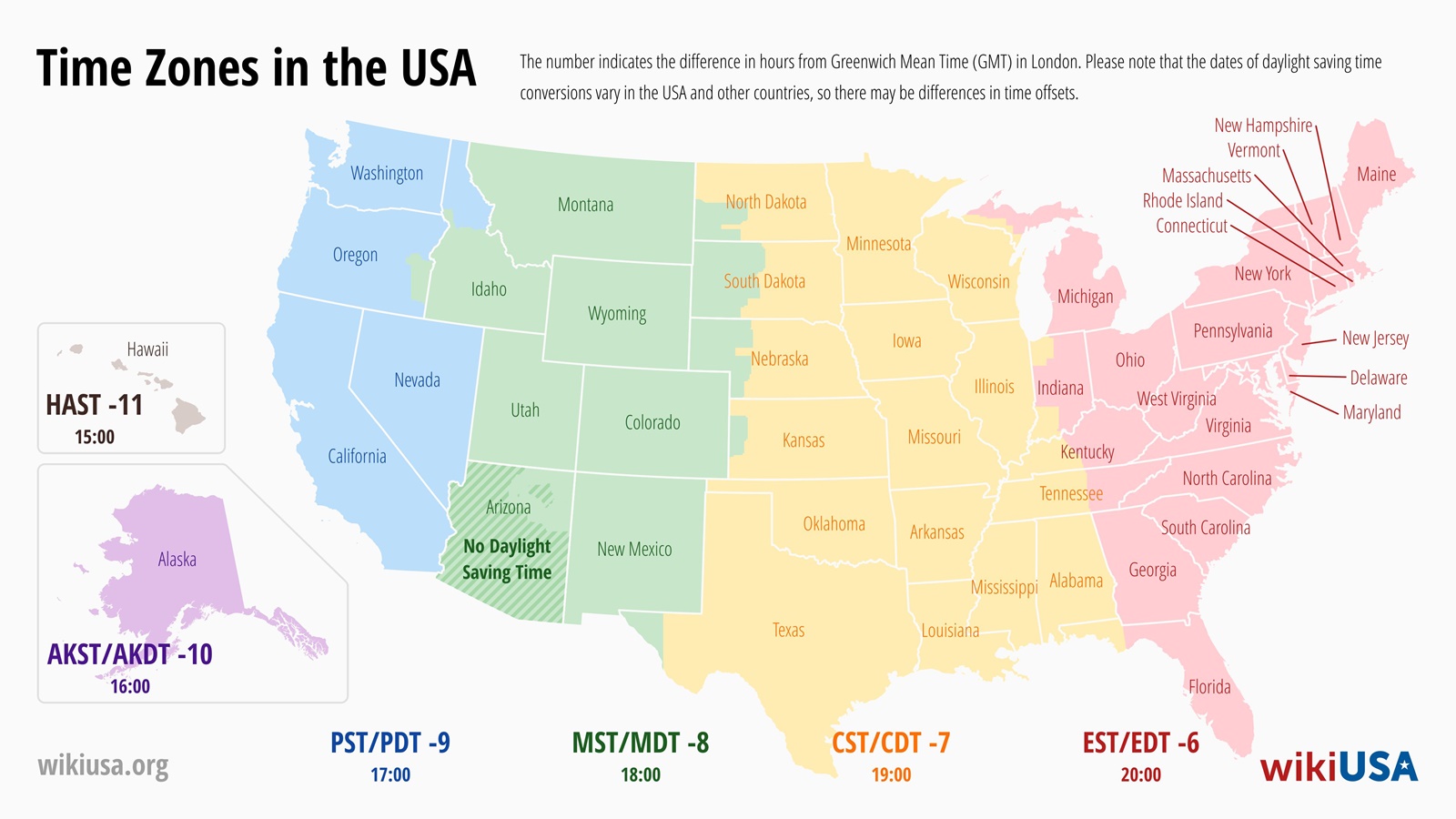 ohio usa time zone