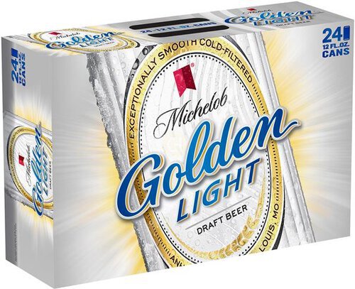 michelob golden light lake can