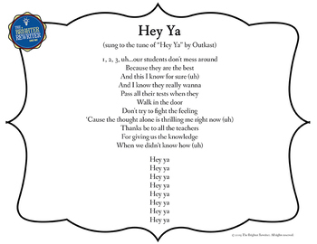 hey ya hey ya lyrics